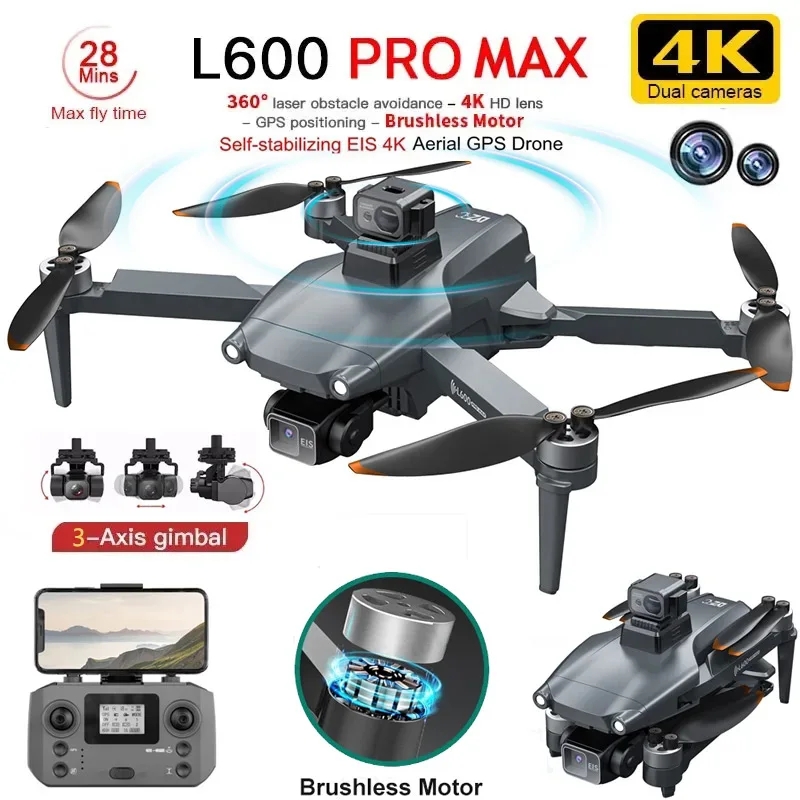 L600 PRO MAX GPS Drone Profess - Drone Camera Filter recension och pris