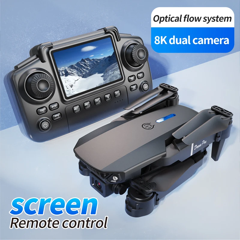Professional E88 PRO Drone wit - Drone Camera Wide Angle recension och pris