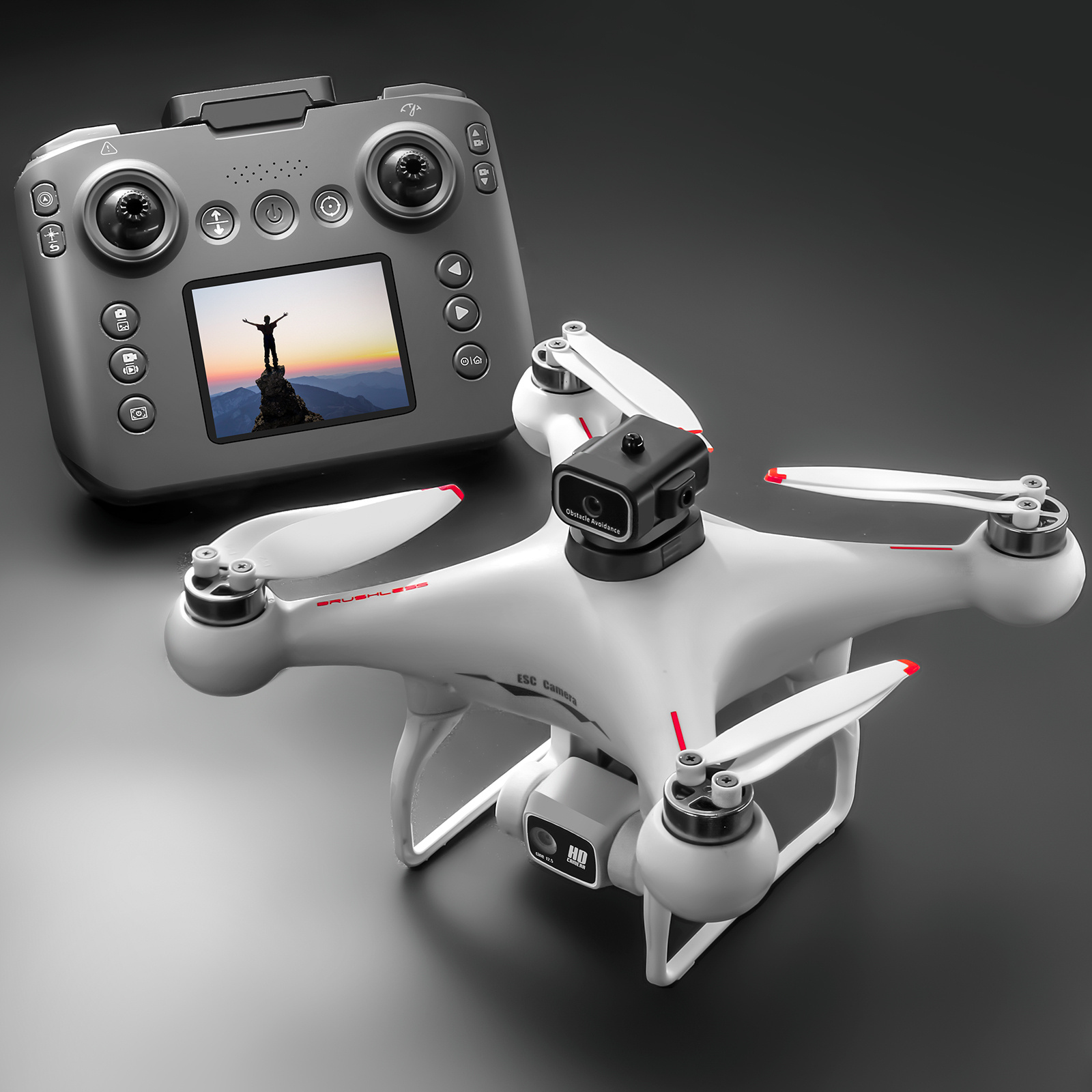 ZNLYRION S116 RC Drone Brushle - Drone Camera Night Vision recension och pris
