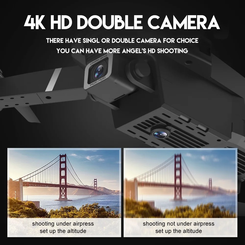 RC Drone New E88Pro 4K Profess - Drone Camera Wide Angle recension och pris