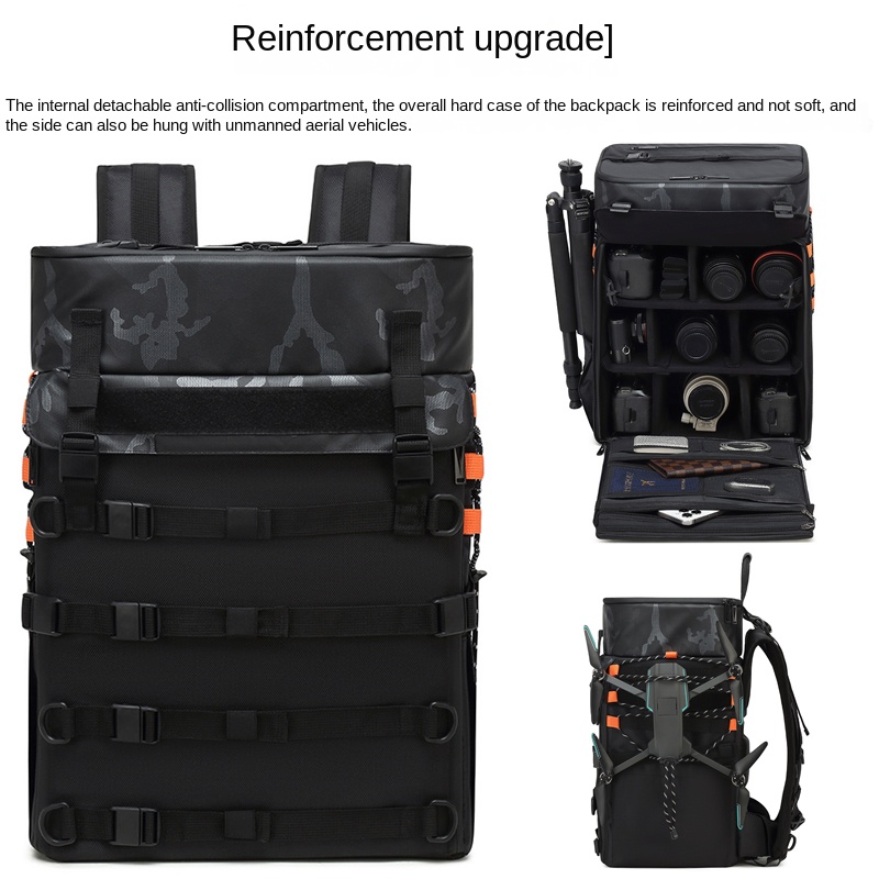 33L FPV RC Racing Drone Backpa - Drone Camera Waterproof recension och pris