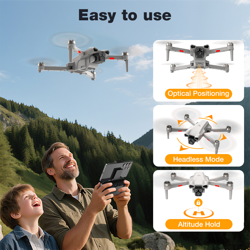 NEW Hot L017 Pro Drone Brushle - Drone Camera Wide Angle recension och pris
