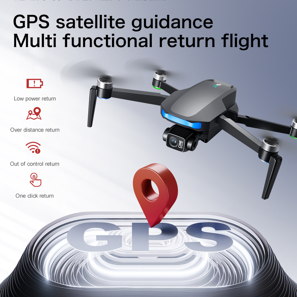 New S-X1 MAX Drone GPS 8K Prof - Drone Camera Wide Angle recension och pris