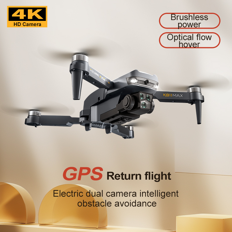 K811MAX Quadcopter Drone: Brus - Drone Camera 4K recension och pris